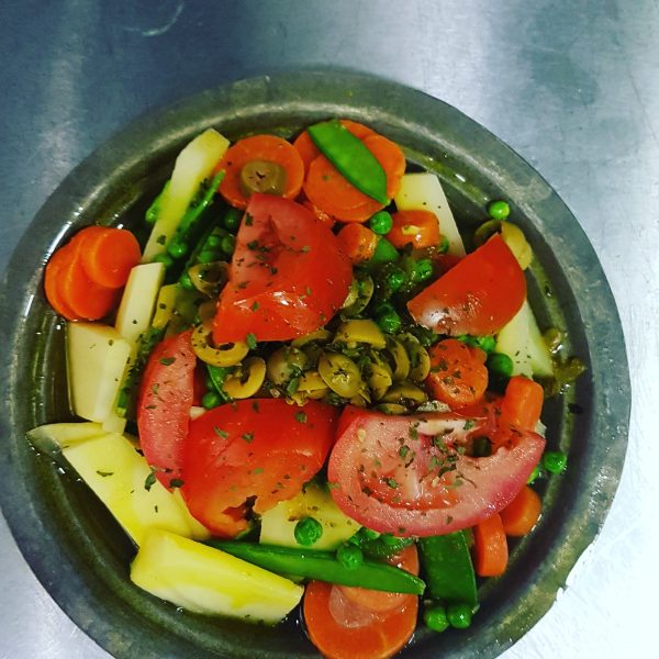 tajine vegetarien le traiteur de la bourse restaurant marocain Paris